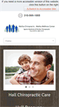 Mobile Screenshot of hallchirocare.com